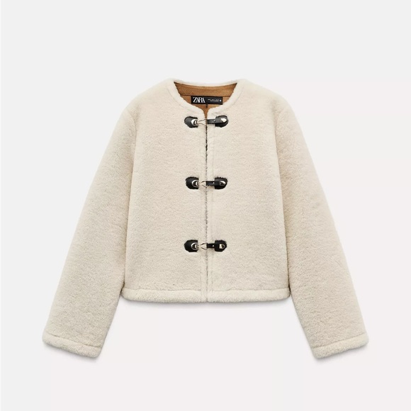 Zara Jackets & Blazers - Zara Double-Face Toggle Jacket